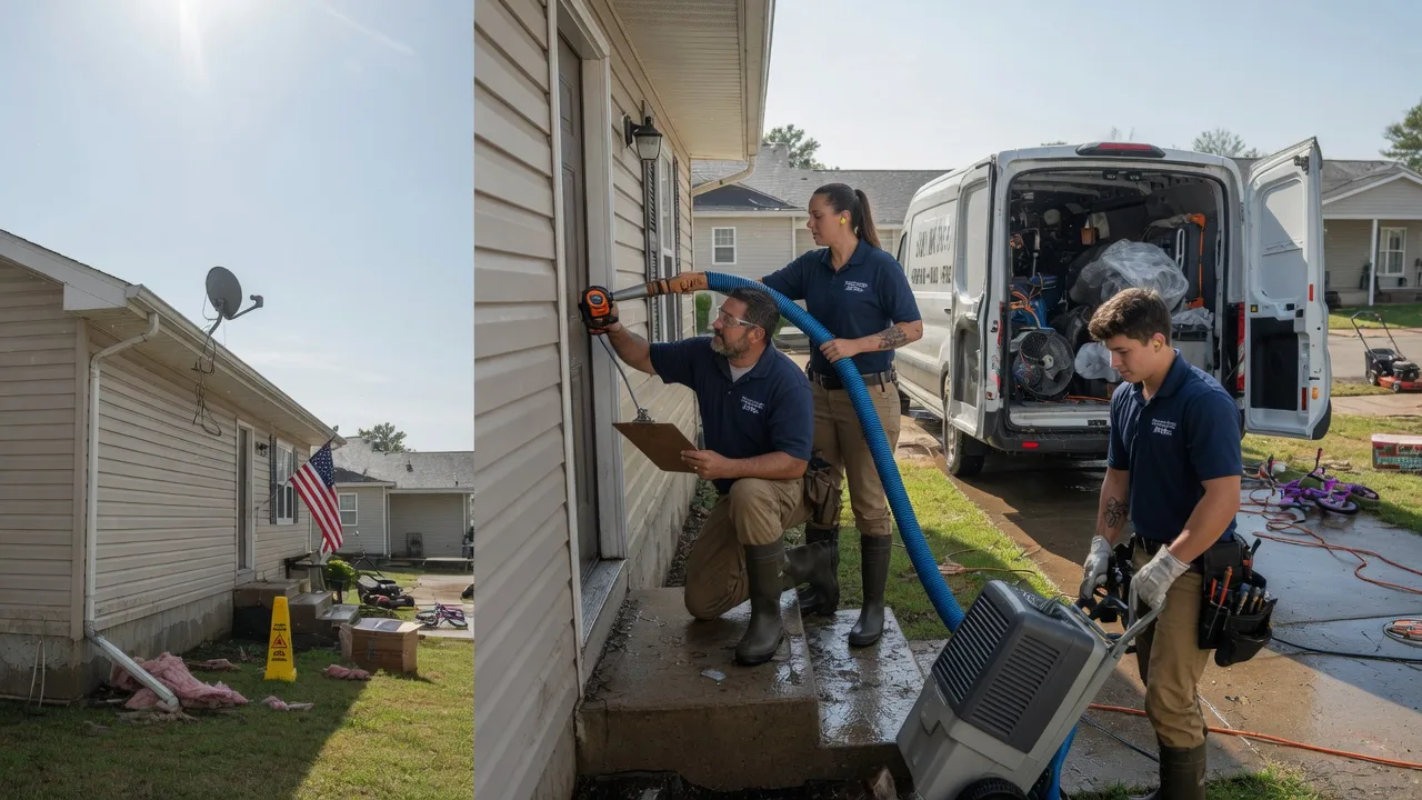 Ceiling Water Damage Restoration in Coleman, TX near me